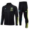 Arsenal Ensemble Vestes d'Entraînement 2023-24 Noire Pour Homme